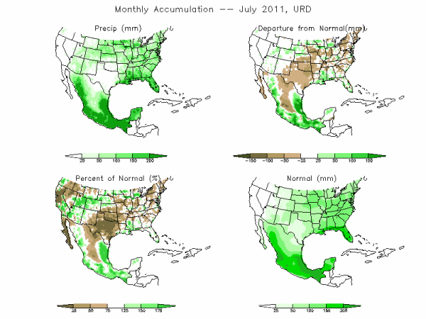 URD - Daily Precipitation (mm)