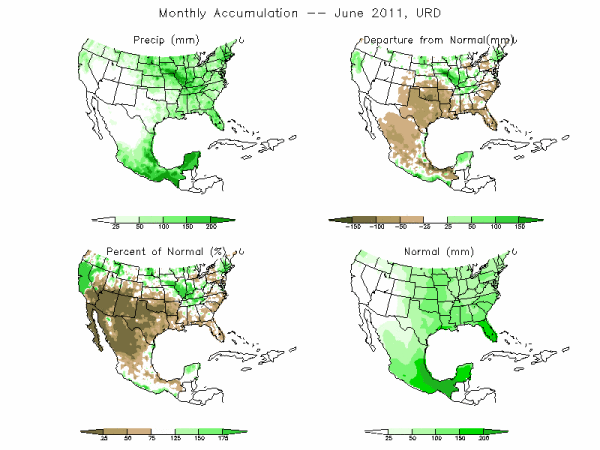 URD - Daily Precipitation (mm)