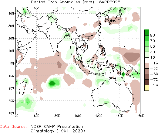 7-Day Anomaly Precipitation (mm)