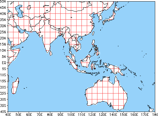 Map of Asia