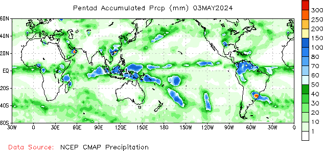 5-Day Precipitation (mm)