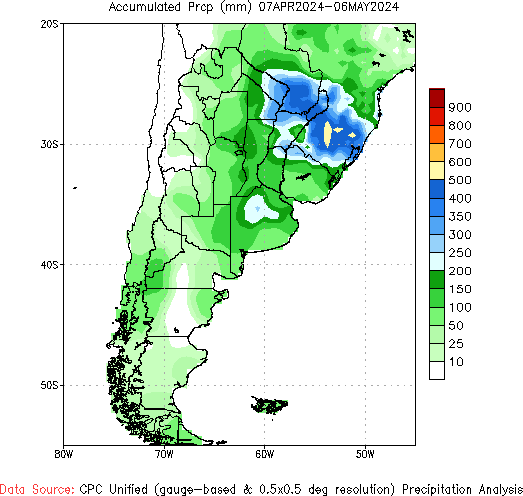 30-Day Precipitation Total