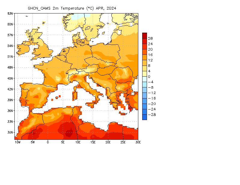 Monthly 2m Temperature Total