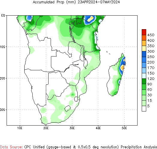 15-Day Precipitation Total