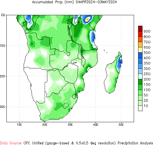 30-Day Precipitation Total