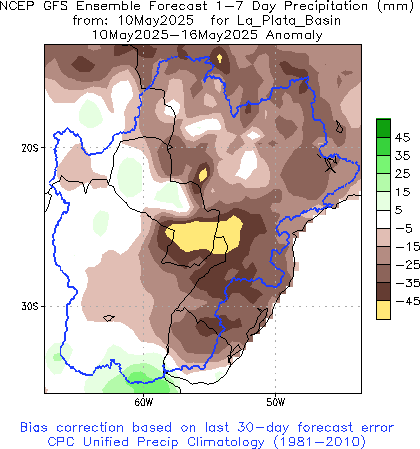 GFS Week 1 Anom Forecast