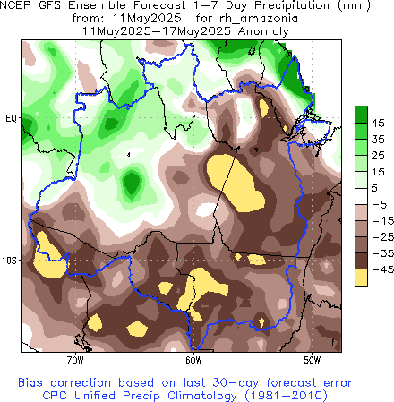 GFS Week 1 Anom Forecast