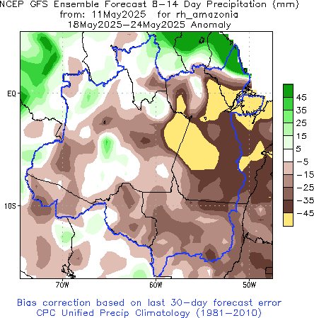 GFS Week 2 Anom Forecast