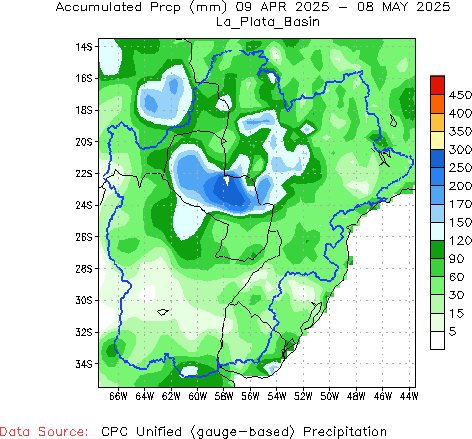 30-Day Total Precipitation (mm)