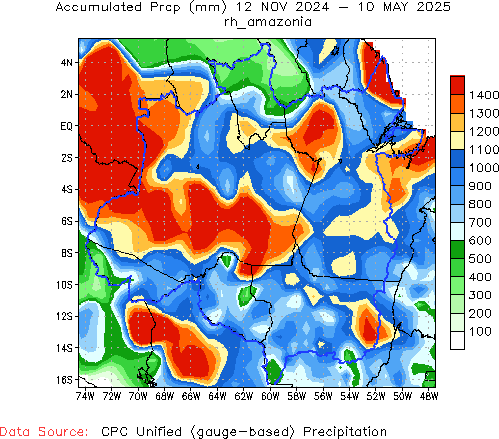 180-Day Total Precipitation (mm)