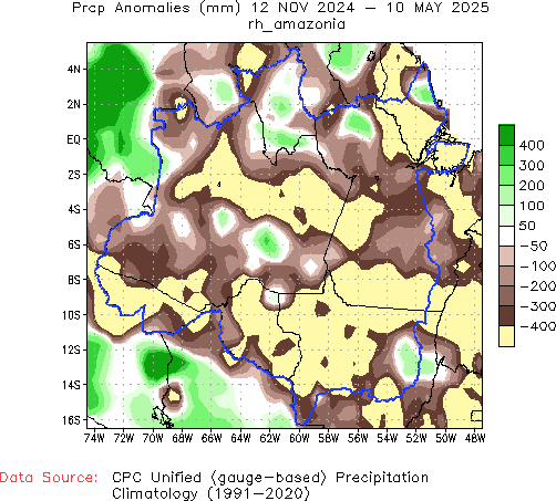 180-Day Anomaly Precipitation (mm)