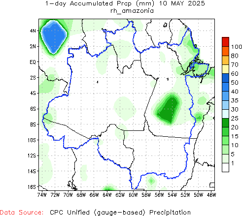 1-Day Total Precipitation (mm)