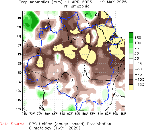 30-Day Anomaly Precipitation (mm)