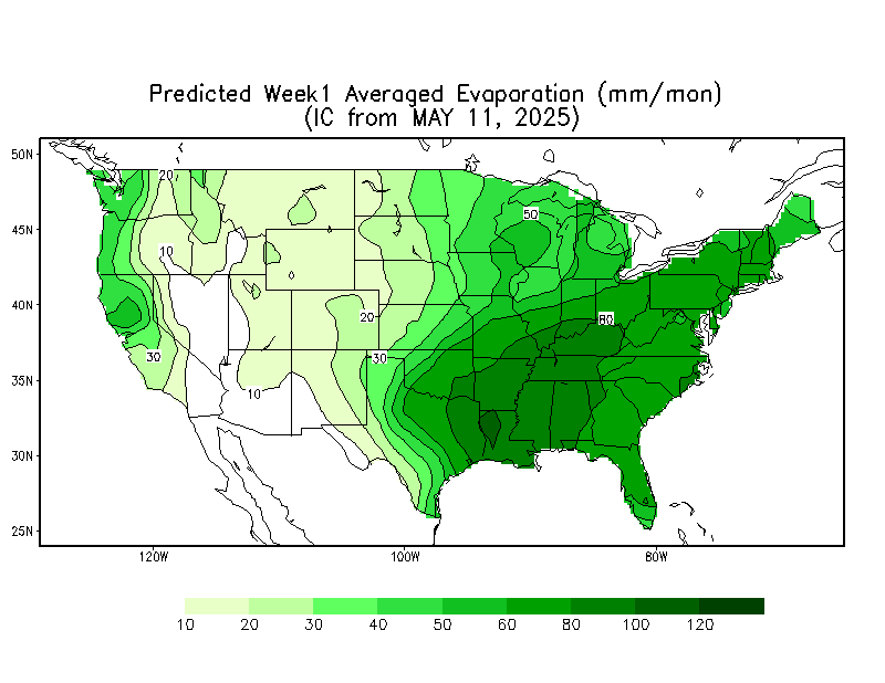 Week 1 Soil Moisture Anomaly