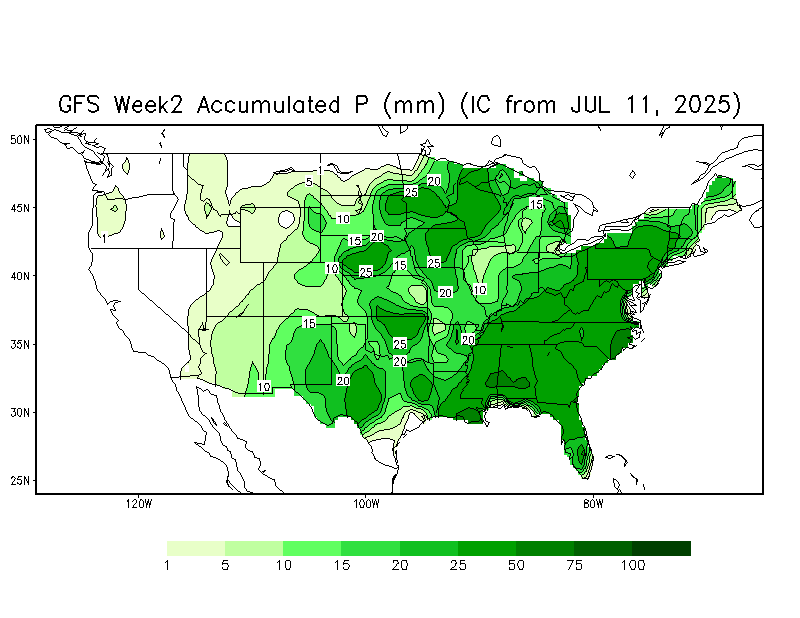 Week 2 Soil Moisture Anomaly