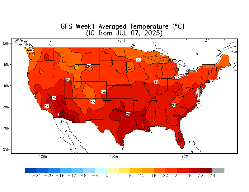 Week 1 Total Soil Moisture