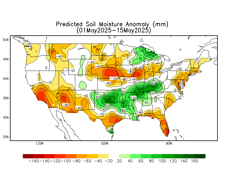 Week 2 (00Z) Soil Moisture Anomaly