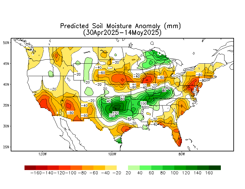 Week 2 (12Z) Soil Moisture Anomaly