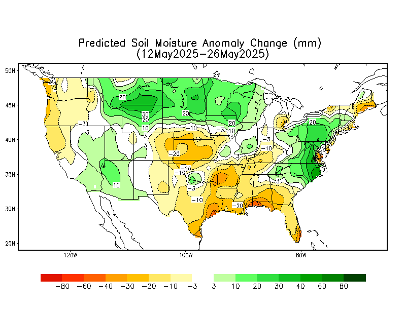 Week 2 Soil Moisture Anomaly