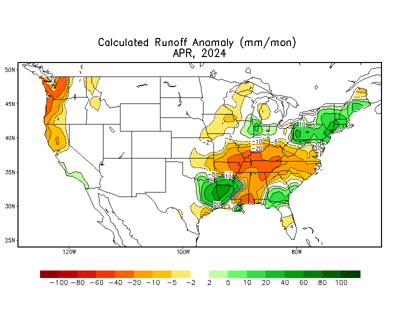 Monthly Anomaly Runoff (mm)