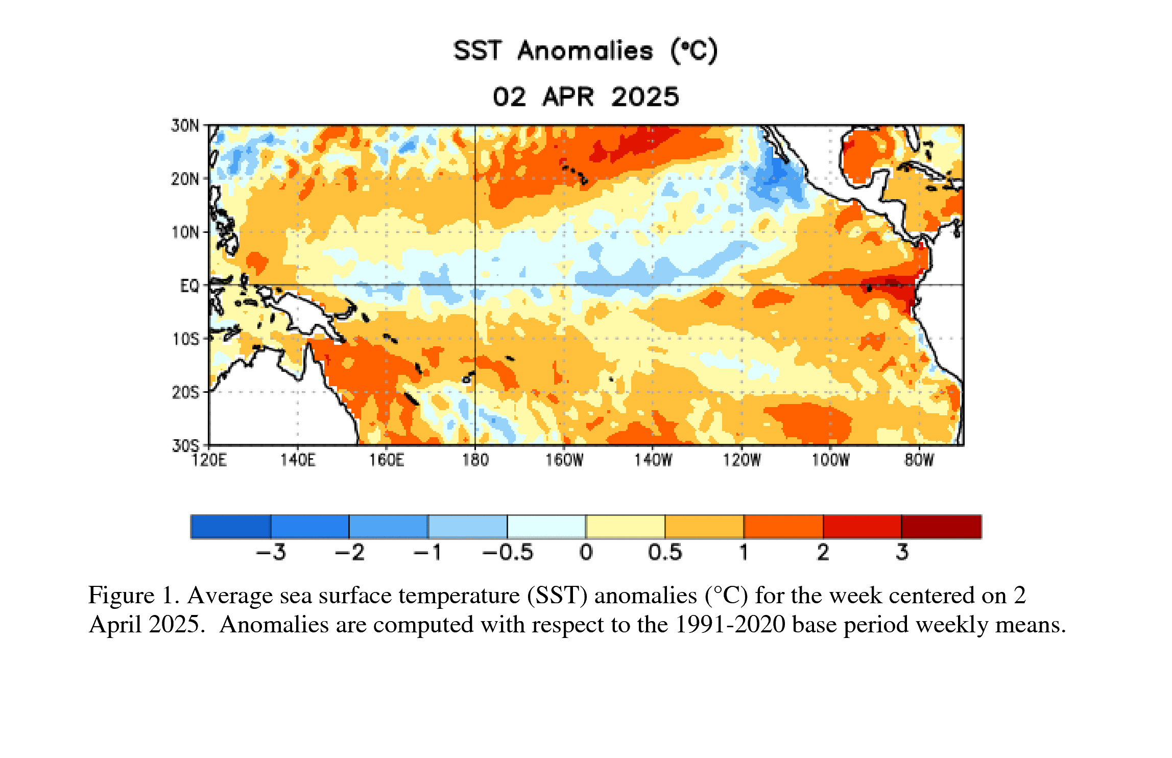 Image of CPC Enso Advisory map