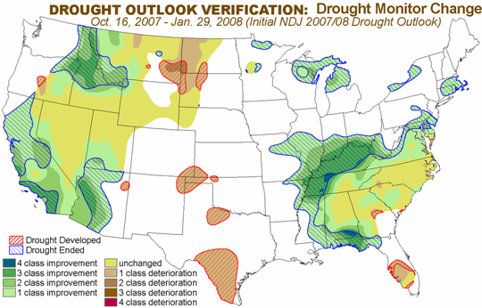 Drought Monitor Change graphic