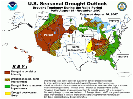 Seasonal Drought Outlook graphic