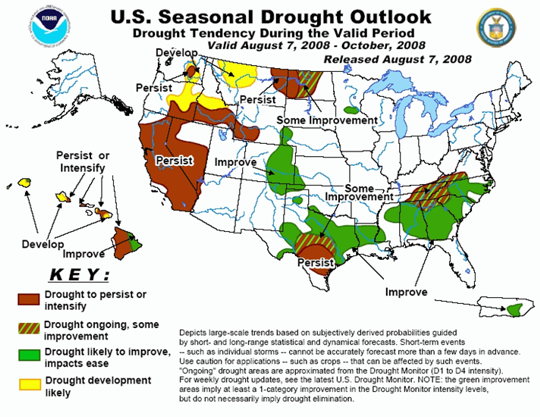 Seasonal Drought Outlook graphic