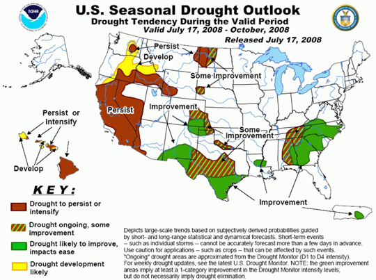 Seasonal Drought Outlook graphic