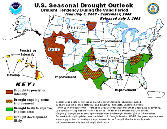 Seasonal Drought Outlook graphic