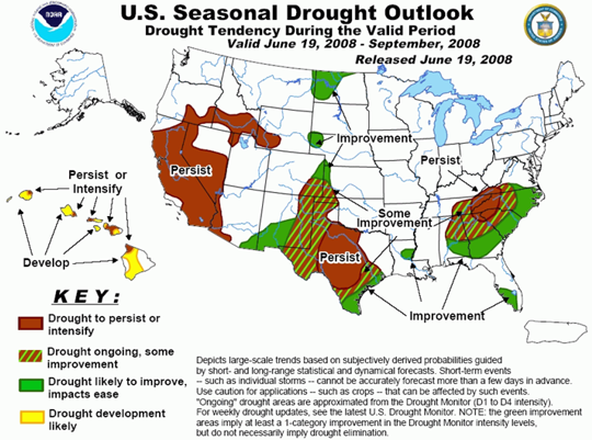 Seasonal Drought Outlook graphic