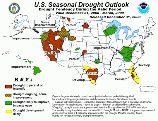 Seasonal Drought Outlook graphic