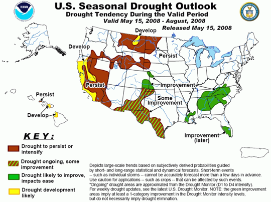 Seasonal Drought Outlook graphic