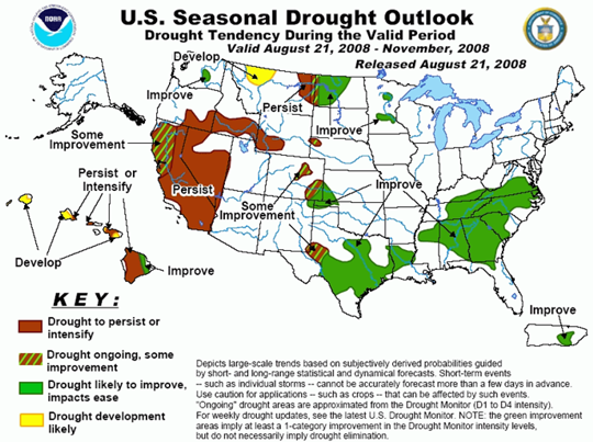 Seasonal Drought Outlook graphic