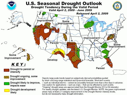 Seasonal Drought Outlook graphic