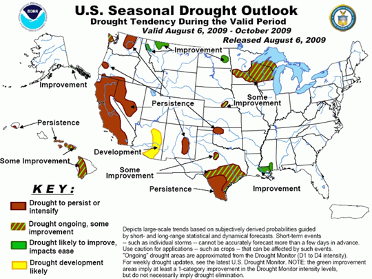 Seasonal Drought Outlook graphic