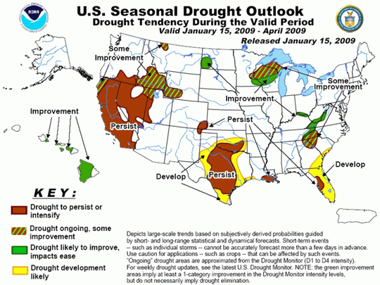 Seasonal Drought Outlook graphic