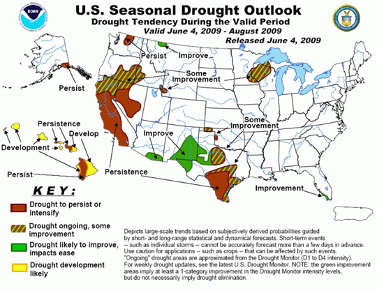 Seasonal Drought Outlook graphic