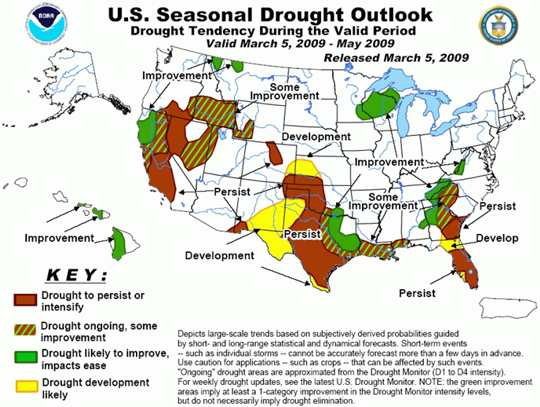 Seasonal Drought Outlook graphic