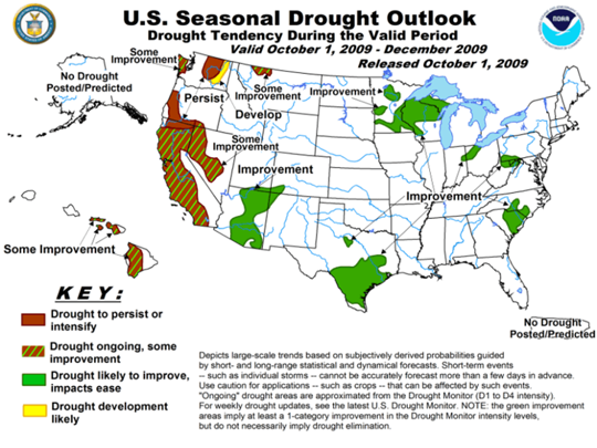 Seasonal Drought Outlook graphic