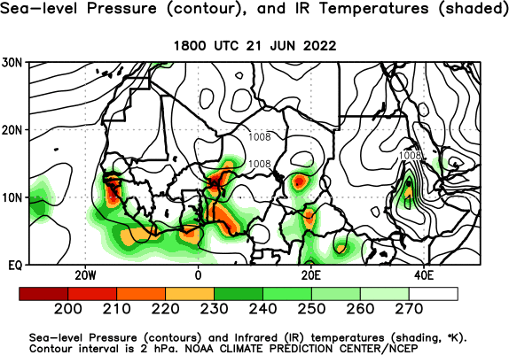 Atlantic Observed 1000 hPa Heights