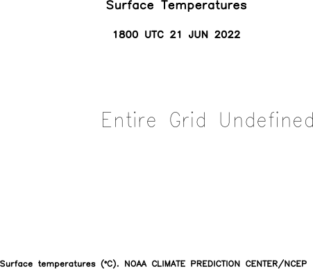 Africa Observed 1000 hPa Temperatures