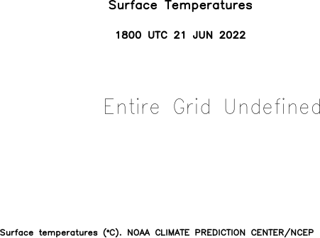 Atlantic Observed 1000 hPa Temperatures