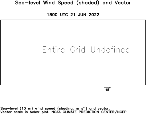 Africa Observed 1000 hPa Winds