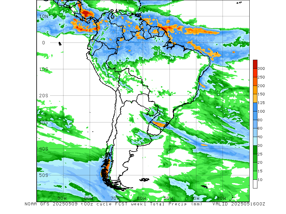 GFS Week1 Total Precp