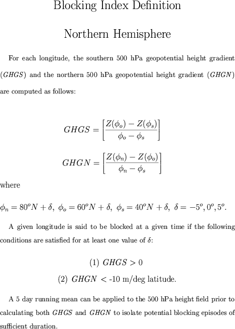 Blocking Index Definition