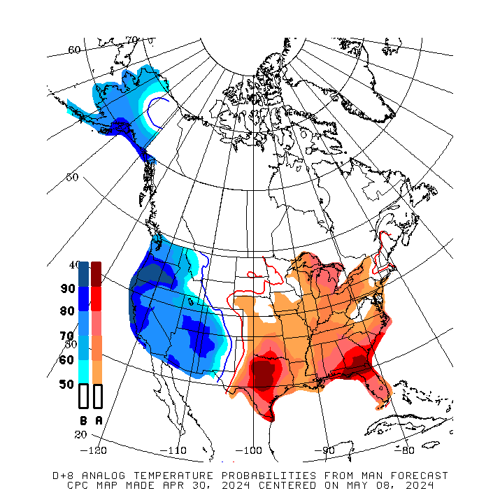 6 to 10 Day Temperature Analogs