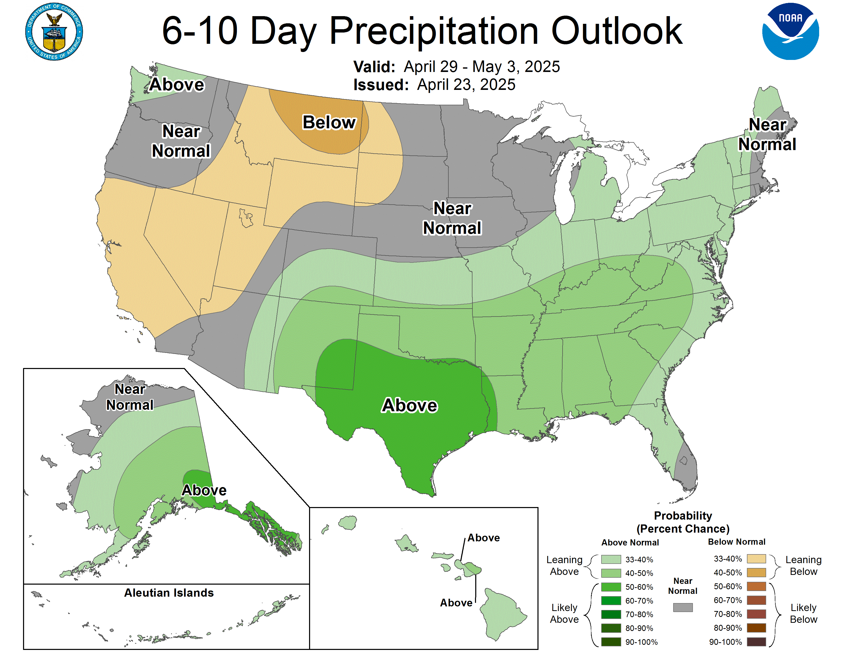 6-10 Day Precipitation Outlook