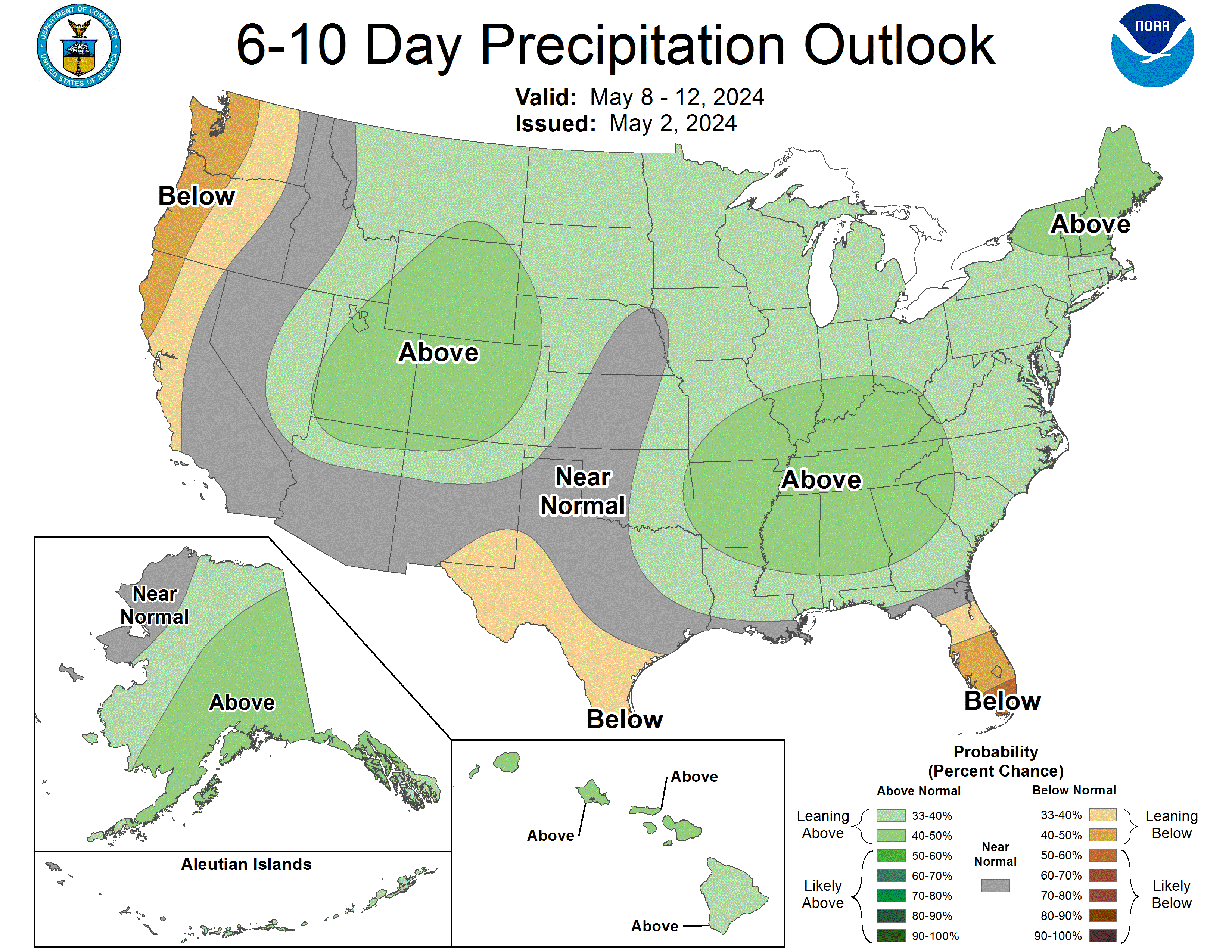 6-10 Day Precipitation Outlook