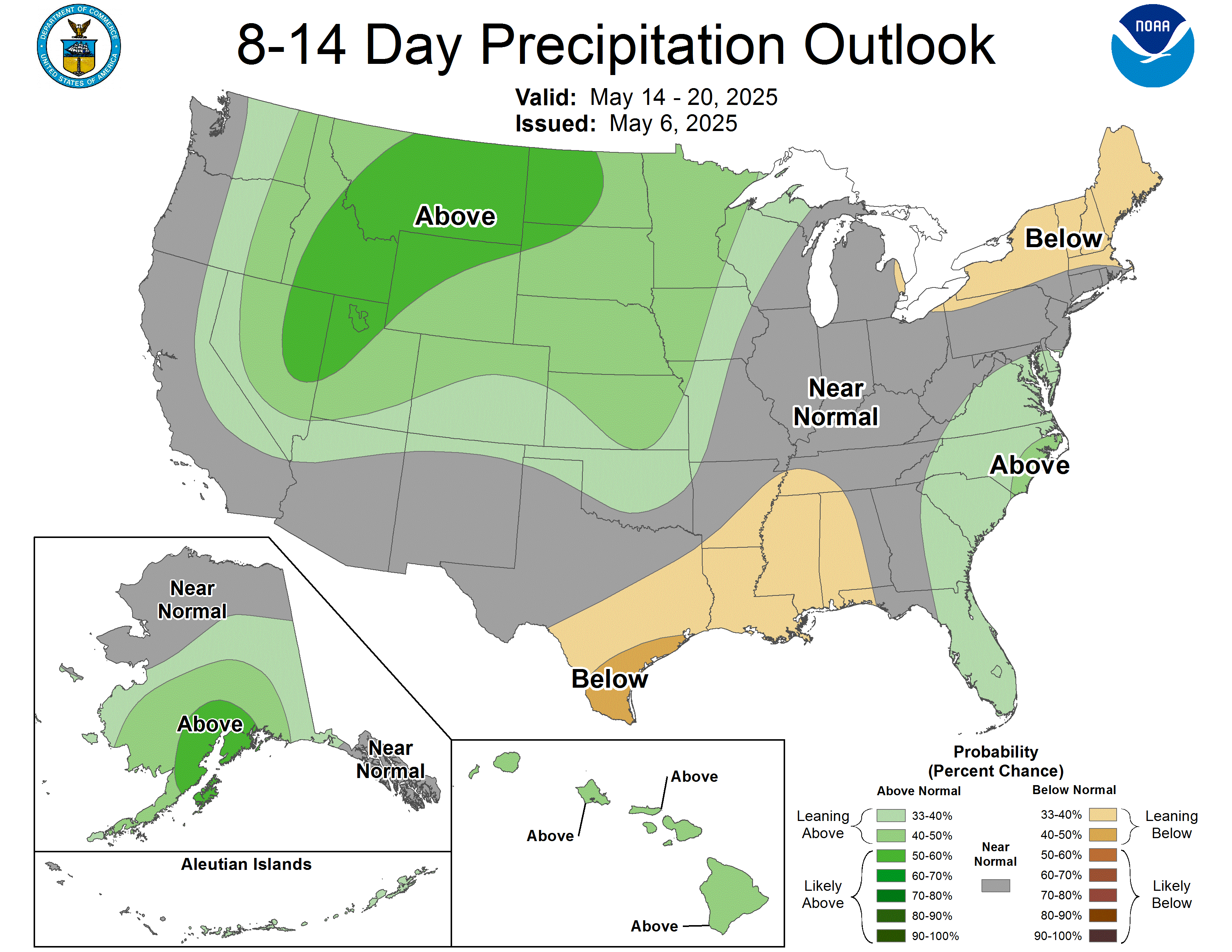 Climate Prediction Center 8 to 14 Day Outlooks